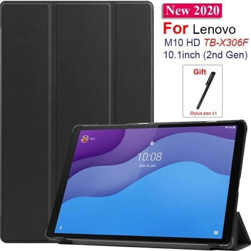 New 2020 Gligle Leather Case cover for Lenovo Tab M10 HD (2nd Gen) TB-X306F 10.1 inch Tablet full body protective Shell