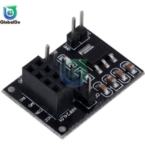NRF24L01 Wireless Adapter Module New Socket Adapter Plate Board for 8Pin 6pin 2pin