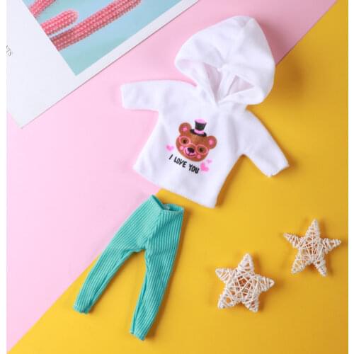 New Bjd Doll Clothes Dress Doll Accessories Cotton Material DIY Clothes 30 Cm 1/6 Doll Costume Skirt Gift Toy