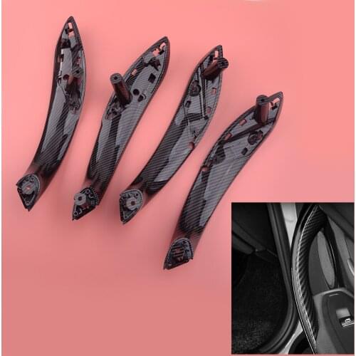 Inner Door Pull Handle Trim Cover Panel Decor Fit For BMW 3 Series F30 F32 F33 F34 F35 F36 F82 F83 2013 2014 2015 2016 2017 2018