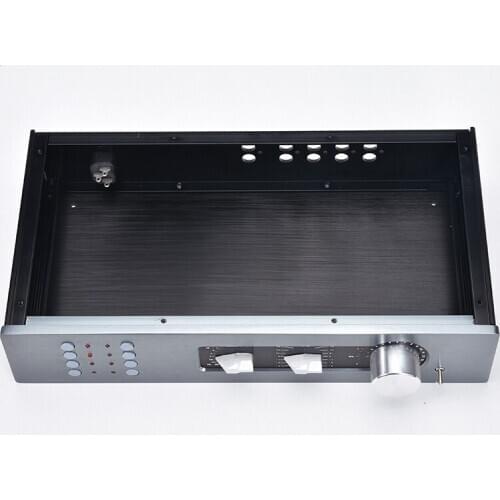 High grade Classic Straight engraved QUAD34 preamplifier HiFi preamplifier DIY chassis aluminum box