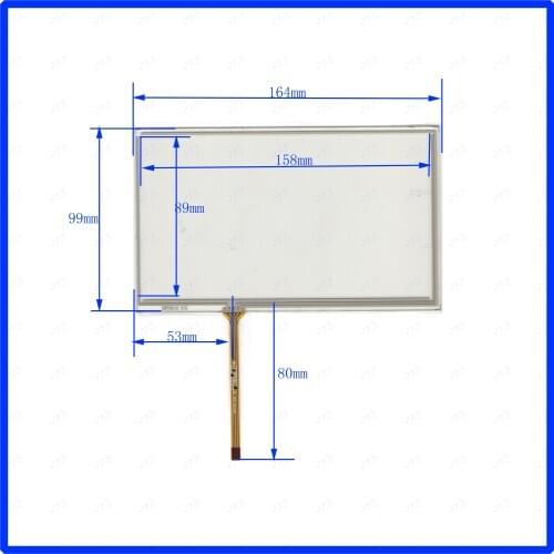ZhiYuSun XWT2616 164*99mm 7inch 4 wire TOUCH SCREEN touch panel this is compatible 164*99