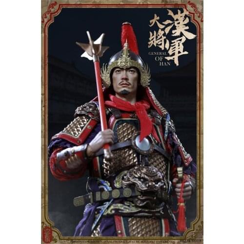 1/6th KLG-R018 Old Vintage Ming Dynasty Dahan General Chest Armor Battle Model For 12inch Body Doll Collectable