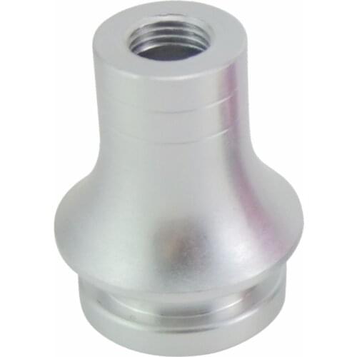 1 Pcs Polished Shift Knob Boot Retainer For Toyota Subaru Ford Gear Shifter Lever 12mmX1.25mm Silver