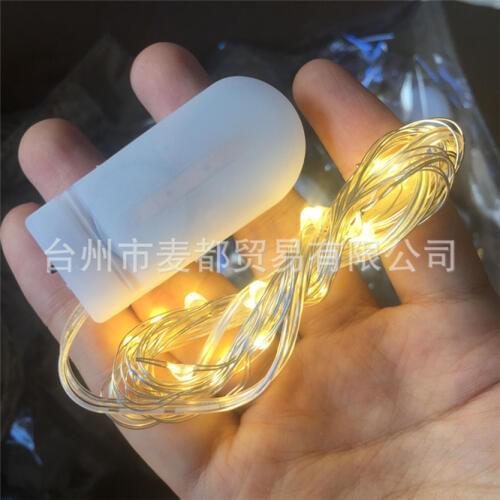 500pcs LED String lights 2M 20LEDs Copper Wire Garland Home Christmas Wedding Party Decoration Powered by 5V Battery Fairy light