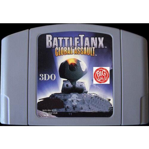 64 Bit Games ** BattleTanx Global Assault ( English PAL Version!! )