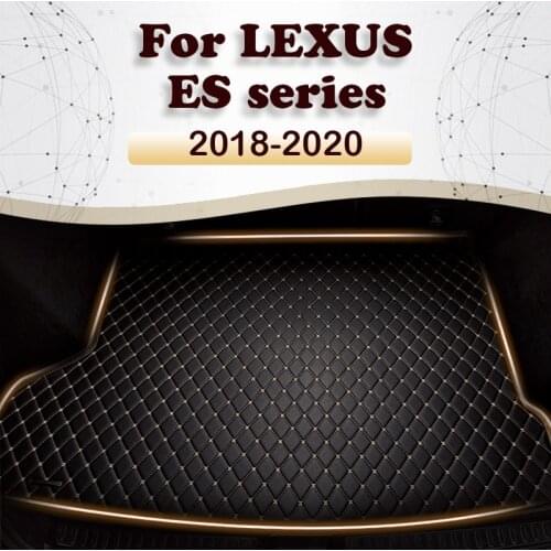 Car trunk mat for Lexus ES series 2018 2019 2020 cargo liner carpet interior accessories cover