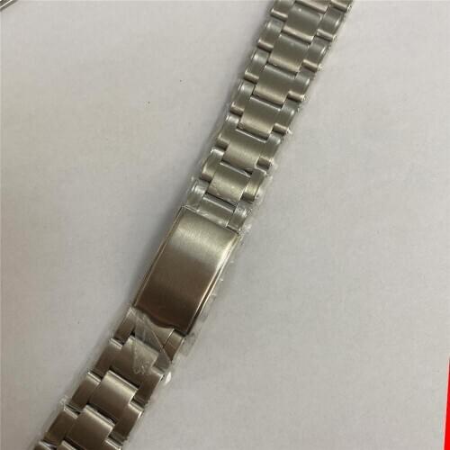 For Retro Case Watch 20MM Stainless Steel Watch Strap Belt Replacement