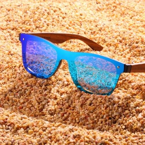 Better For Wood Glasses Black Walnut Sunglasses Eyewear Female/Male Sunglasses Rimless for Men glasses