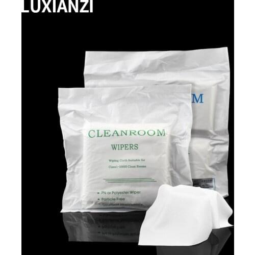 LUXIANZI 400pcs Cleanroom Wiper Non Dust Cloth For Phone Pad Tablet Camera PC Screen Cleaning Tool Anti-static Dust Free Cloth