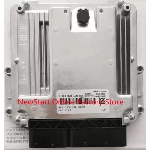 Original New Diesel Engine Computer Board ECU Electronic Control Unit 0281020190 EDC17-E4 for Xichai FAW J6
