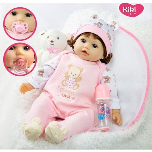 Reborn Boneca Realista Dolls 56cm Realistic Menina Toddler Kids Toys childrens Playmates Babies Birthday Surprise Gifts