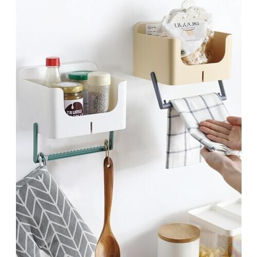 Bathroom Accessories Storage Rack Household Wall-mounted Shelf Kitchen Organizer