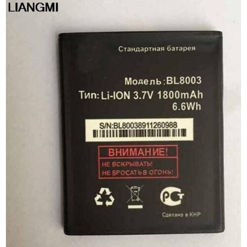 High Quality For FLY BL8003 New Mobile Phone Lithium Original BL 8003 1800mAh Battery with phone stander