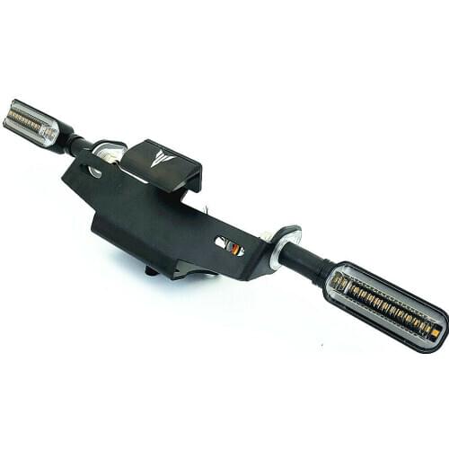 Rear Tail Tidy Fender LED Turn Signal For YAMAHA MT-07 Tracer MT-09 FZ-09 MT-10 FZ10