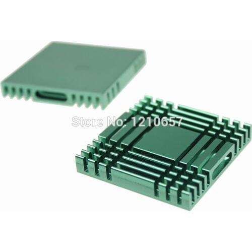 20 pieces lot Computer Cooling Aluminum Heatsink IC Heat Sink 37x37x6mm