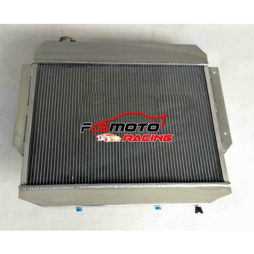 62MM 3 ROW Aluminum Radiator For Lincoln V8 4-BBL 1958 1959 1960 AT/MT