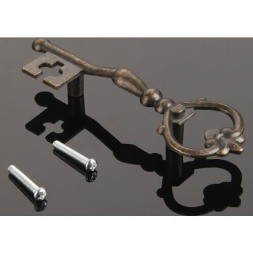 Antique Furniture Handle Cabinet Knobs and Handles Jewelry Box Drawer Cabinet Cupboard Handle Pull Furniture Hardware 1pc