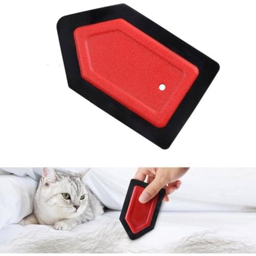 Car Scraper Pets Lint Removal Silicone Brush Pet Cat Hair Remover Scraper Dog Hair Cleaning Device Carpet Sofa Pet Supplies 2021