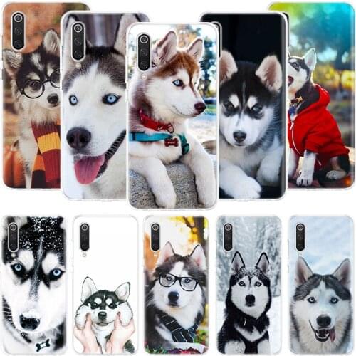 Siberian Husky Sled Dog Phone For Xiaomi Redmi Note 10 Pro 9 9S 9A 9C 8 8T Case 7 7A 6 6A 5 5A S2 K20 K30 4X Shell Cover