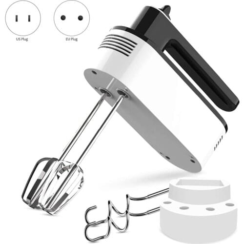Hand Mixer Electric 5 Speeds Power Lightweight Handheld Mixer for Baking Kitchen Hand Mixers with Storage Stand