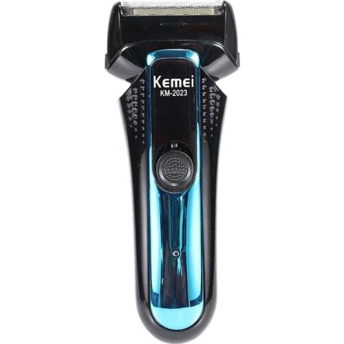 Kemei Electric Razor Mens Foil Shaver Electric Shavers with Beard Trimmer Cordless Rechargeable Mens Razor EU Plug