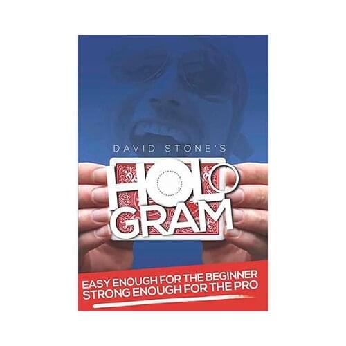Hologram (Dvd And Gimmick) By David Stone,Card Magic,Stage,Close Up,Illusion,Party Trick,Comedy,Accessories,Magia Toys