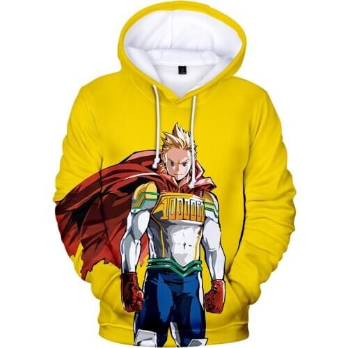 2020 My Hero Academia 3D Print Hoodies Men Women Casual Hoodie Sweatshirt Fashion Harajuku Hoodie Autumn Winter Hoodies