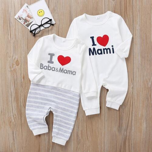 2020 spring Autumn cotton baby romper for girls and boys lovely baby gift For Newborn baby 3m-18m Long Sleeve Costumes Pajamas