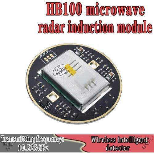 WAVGAT HB100 X 10.525GHz Microwave Sensor 2-16M Doppler Radar Human Body Induction Switch Module For ardunio