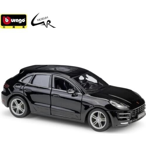 Bburago 1:24 Model Car Simulation Alloy Racing Metal Toy Car Children Toy Gift Collection Porsche Macan SUV
