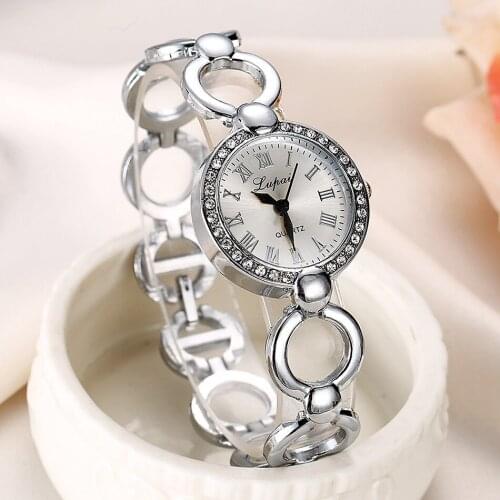 Fashion Ladies Quartz Alloy Watch Analog Ladies Casual Bracelet Wrist Watch Gift Montre Femme Bracelet Montre 2020