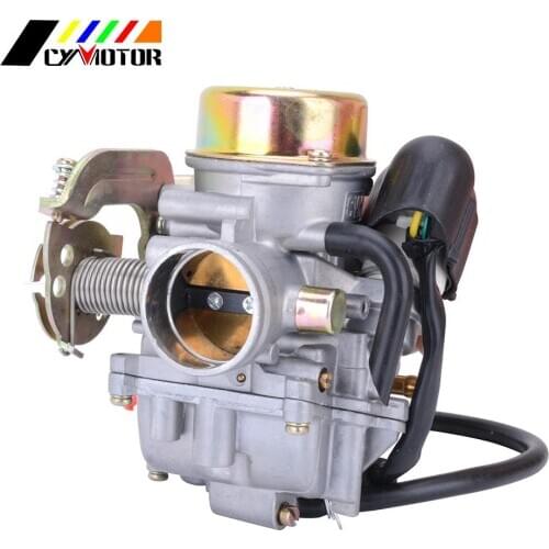 Motorcycle 32MM Engine Carburetor CVK32 Carburador For Keihin Scooters ATV With GY6 150CC 200CC 250CC Quad Dirt Bike