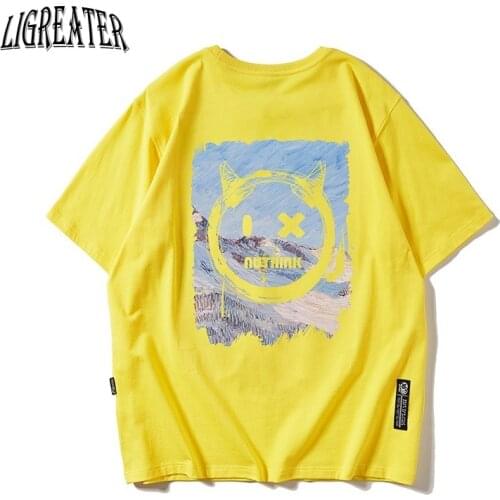 2021 New Cotton T-shirt Little Devil Short Sleeve T-shirt Harajuku Hip-hop Oversize Tshirt Summer Half Sleeve T-shirt INS Tops