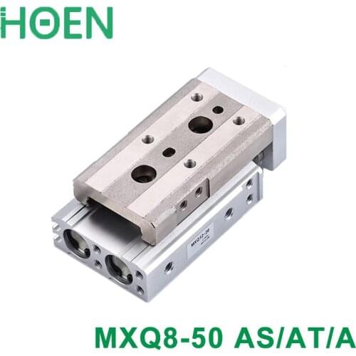MXQ8-50 AS-AT-A MXQ8L-50 MXQ series Slide table Pneumatic Air cylinders pneumatic component air tools MXQ series