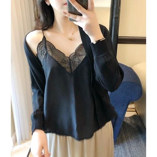 Женские шелковые майки RUANDAI China At AliExpress