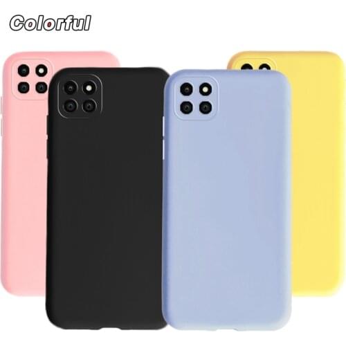 Silicone Case For Samusng A22 Cases Covers Samsung A22 5G Phone Bumper For GalaxyA22 A 22 2021 Fundas Candy TPU Matte Coque 6.4"