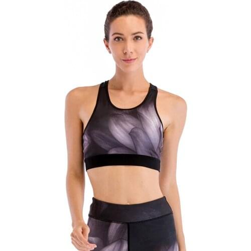Cody Lundin Digital Print Sport Bra For Women Gym Fitness Push-Up Tops Female Active Vest