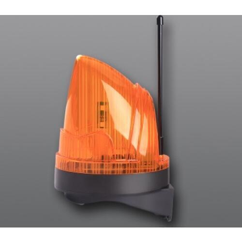 24VDC 220v outdoor LED Signal Alarm Light Strobe Flashing Emergency Warning Lamp wall mount for Automatic Gate Opener(no sound)