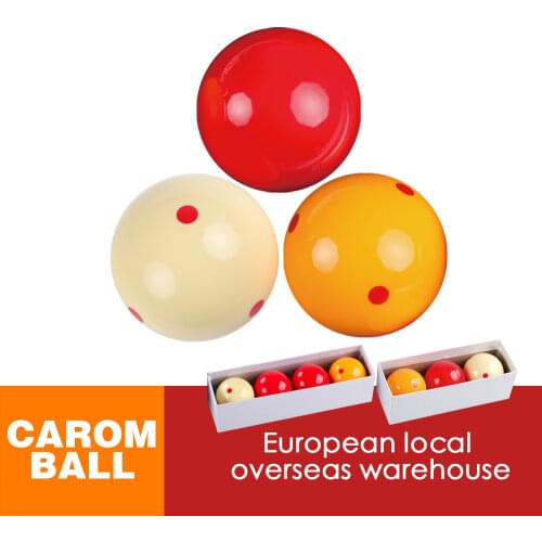 High Quality Carom Billiards Cue Ball 61.5mm Resin Goal Ball 3 Cushion Carom Cue Special Ball Training Ball Billiard Accessories