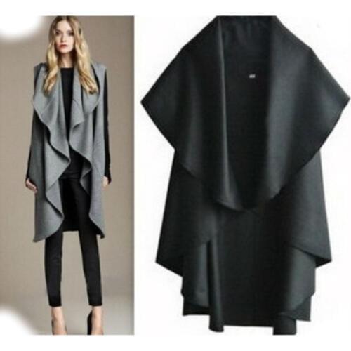Lady Outerwear Poncho Cloak New Design Personality Pelerine Tippet Fashion Women Woolen Cape Cloak