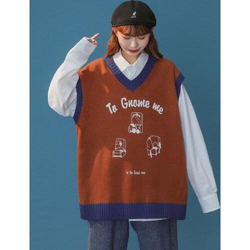 2021 Winter Mens New V-neck Knit Clothing Vest Woolen Sleeveless Sweater Coats Sweaters Mens Cashmere Clothes Wool Pullover