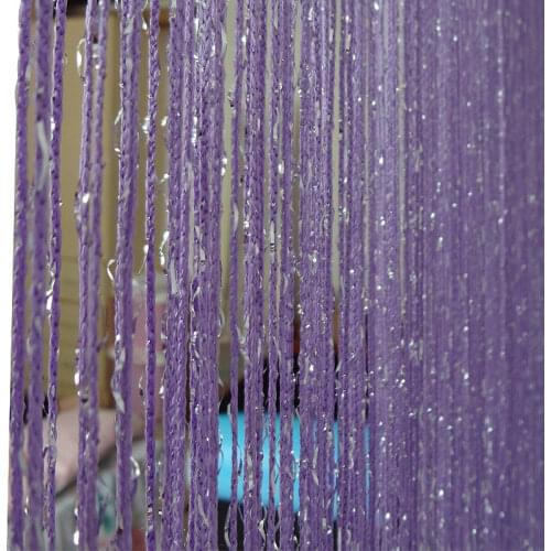1pcs Silver Thread Encryption Partition Curtain Window Screen Wedding Bedroom Background Wall Decorative Curtain 2021 F8402