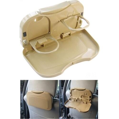 1Pcs Folding Universal Car Bracket For Food Tray Drink Holder Automobile Back Rear Seat Table Tray Phone Holder Car Dinner Plate
