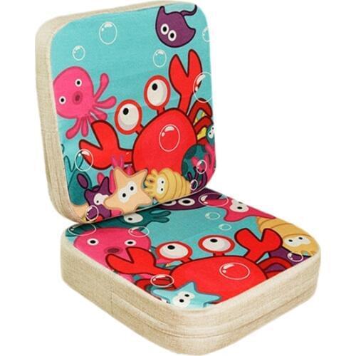 2 Pcs Baby Dining Chair Cushion Kids Increased Chair Pad Adjustable Highchair Chair Booster Cushion Seat Chair For Baby