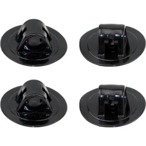 4 Count Inflatable Kayak Engine Boat Motor Bracket Plate Mount Clip Support