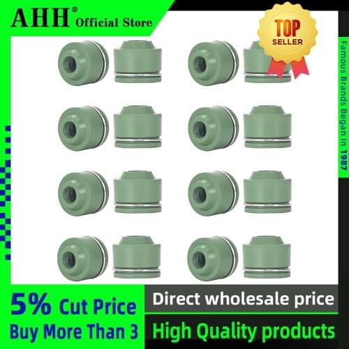 AHH 16PCS/set Hight Quality Valve Oil Seal Intake & Exhaust For Honda CB250 Hornet JADE CB-1 CB400 Motorcycle Accessories