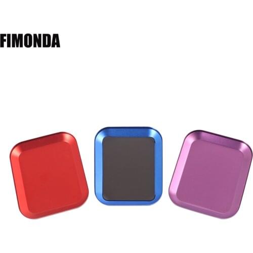 FIMONDA Aluminum Magnetic Screw Nuts Storage Tray for RC Car Model Airplane Boat Repair Tool