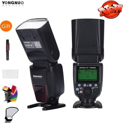 YONGNUO YN862C Speedlite Flash Light Wireless TTL Camera Flash Master Slave Speedlite for Canon 5D IV/6D/7D/40D/650D/1200D/EOS R