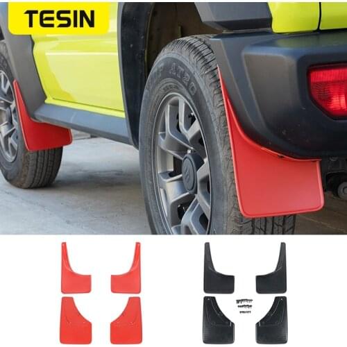 TESIN Mudguards for Suzuki Jimny 2019+ Car Mud Guards Protect Splash Flaps Fenders for Suzuki Jimny 2019+ Exterior Accessories